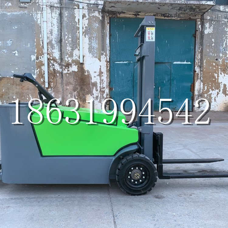 和龙市小型电动叉车1吨2吨步行站驾式电瓶堆高充电装卸车液压升降车铲车